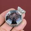 Faceted Black Rutile Pendant Vintage Gemstone Pendant 925 Sterling Silver Pendant Elegant Jewelry Handmade Brand New Pendant Gifts For Wife