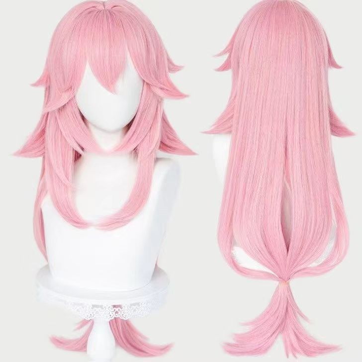   Yae Miko Cosplay Costume Guuji Yae Fancy Outfits Guuji Full Set Guuji Yae Dress Headwear Game Suit