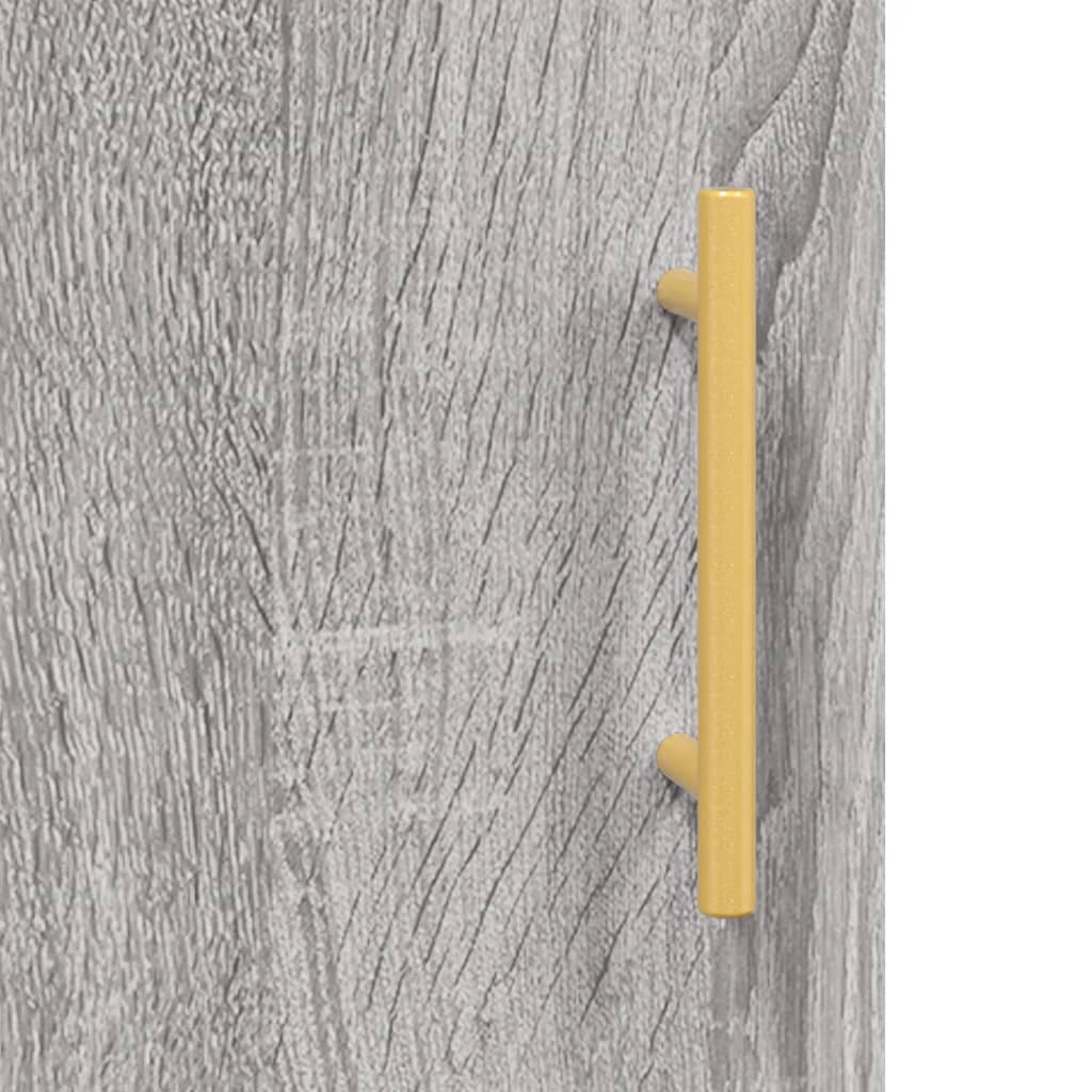 Sideboard Gray Sonoma 69.5 x 34 x 90 cm Particleboard