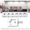 Bolt Drill Jig Metric, VS559 Metal Nut Bolt Drill Jig High Hardness Safety Wire Drill Set for Secure Locking Wire