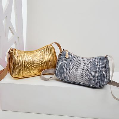 Schultertasche mit Schlangenmuster Achseltasche Damen Neue modische Handy-Tasche