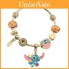 Stitch Bracelet With Zinc Alloy Charm For Gift Travel Souvenir