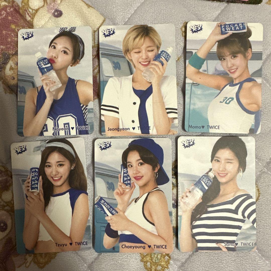 

[USED] TWICE Hong Kong Official Trading Card Pocari Sweat