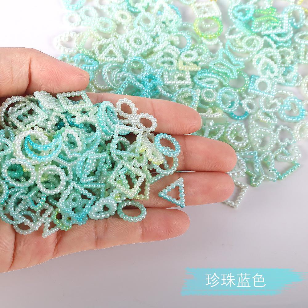 

Смешанная смола Симфония Луна Бант Геометрическая форма Diy Крем Клей Goo Card Аксессуары для волос Аксессуары для дизайна ногтей 30g per pack