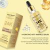 West&Month 24K Gold Anti-Wrinkle Serum 30ml Hyaluronic Acid Serum Reduces Wrinkles, Firms and Tightens Nourishes and Hydrates Facial Skin