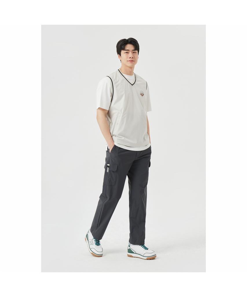 Goldeunbeeo (M) Stretch Nylon String Jogger Pants G4Pam26211Dgx