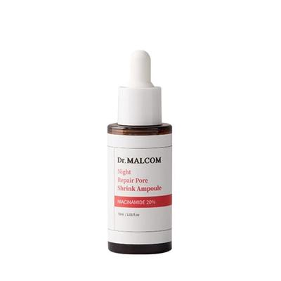 DR.MALCOM Ampolla Ristrutturante Notte Restringi Pori 30ml