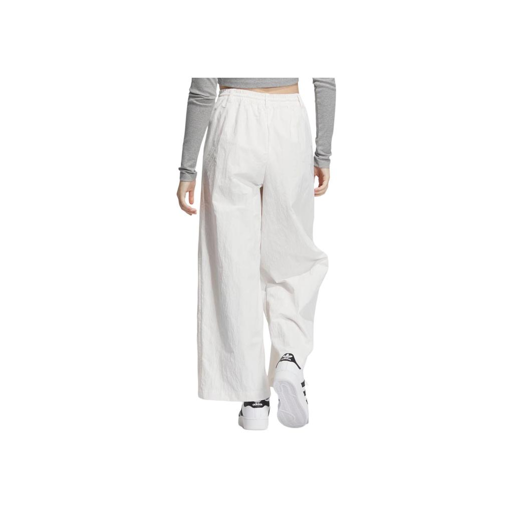 adidas Originals Women's Wide Leg Chino Pants White JD6384