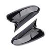 Carbon Fiber Pattern Rearview Mirror Cover for 2016-2021 Tenth-Gen Civic - Glossy Black