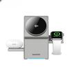 Qi2 3-in-1 Wireless Charger Magsafe Magnetic Fast Charge Watch Stand Earphone Charging Base for IPhone16 15 Watch/Airpods