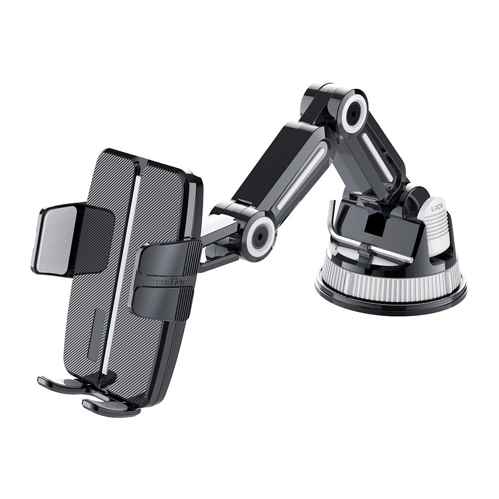

X251 Автомобільний тримач на присосці для телефону Регульований кронштейн для мобільного телефону для приладової панелі/лобового скла