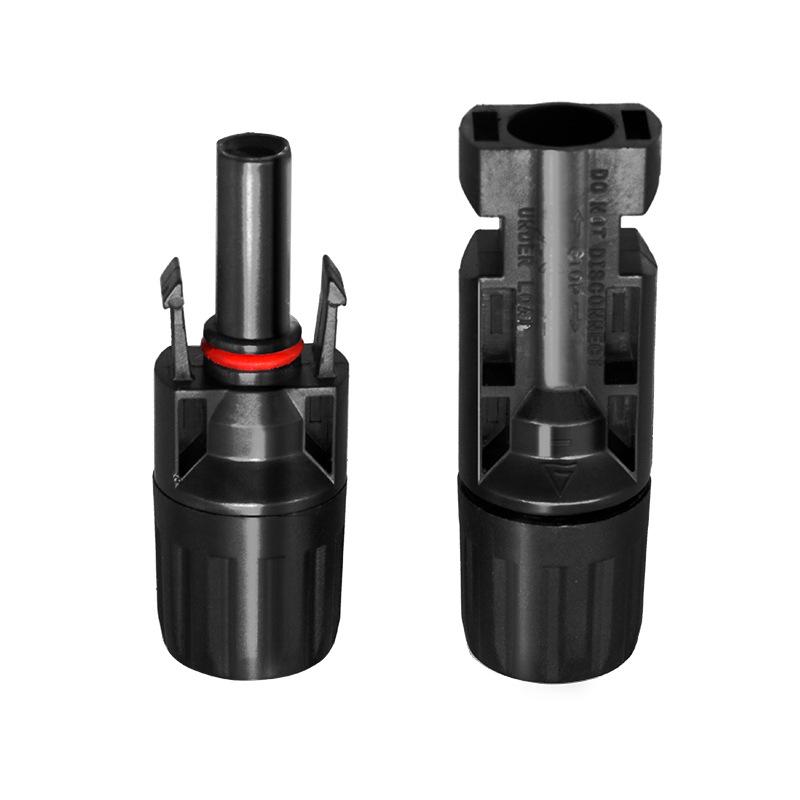 MC4 Solar Panel Connector Kit for Male and Female Plugs – Photovoltaic Cable Voltage Resistance