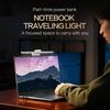 Black ABS LED Laptop Screen Light with Temperature Control