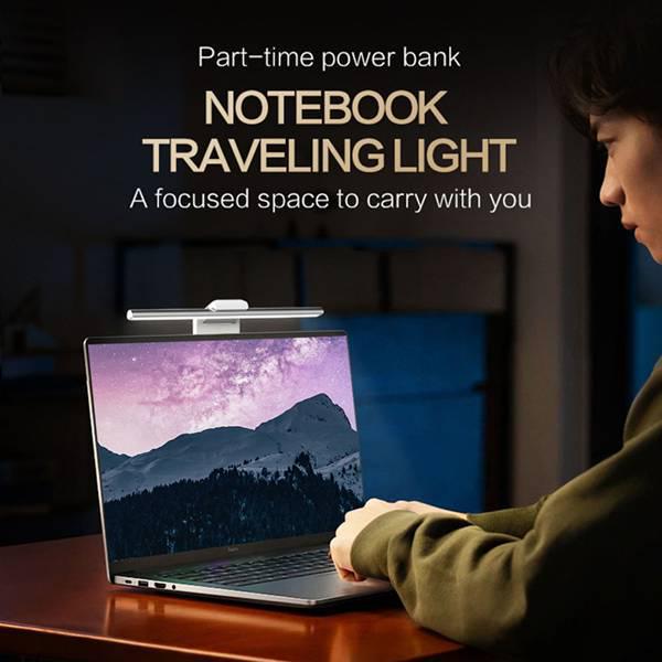 Black ABS LED Laptop Screen Light with Temperature Control