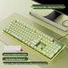 Langtu Silent Wired Mechanical Keyboard and Mouse Set for Office Use - Men & Women