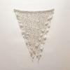 Retro Cashew Print Silk Scarf Accessories Rhombus Versatile Triangle Scarf Spring And Summer Thin Out Clothing With Shawl