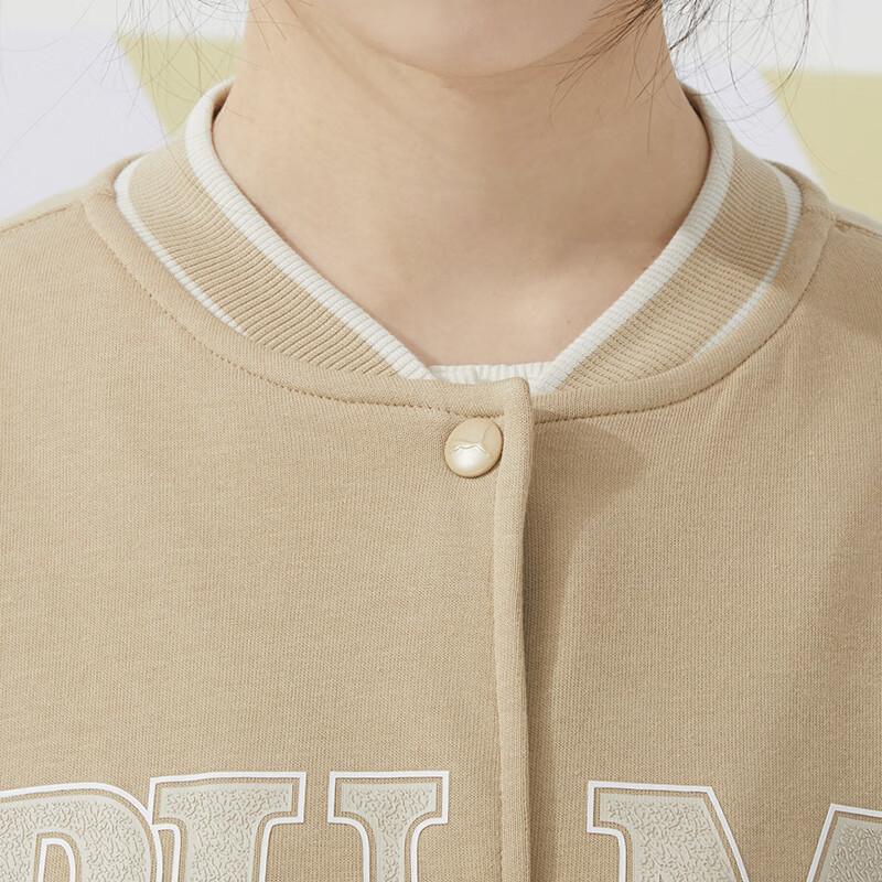 Puma Letter Print Casual Single-Breasted Long Sleeve Jacket Women jackets Khaki 682179-83