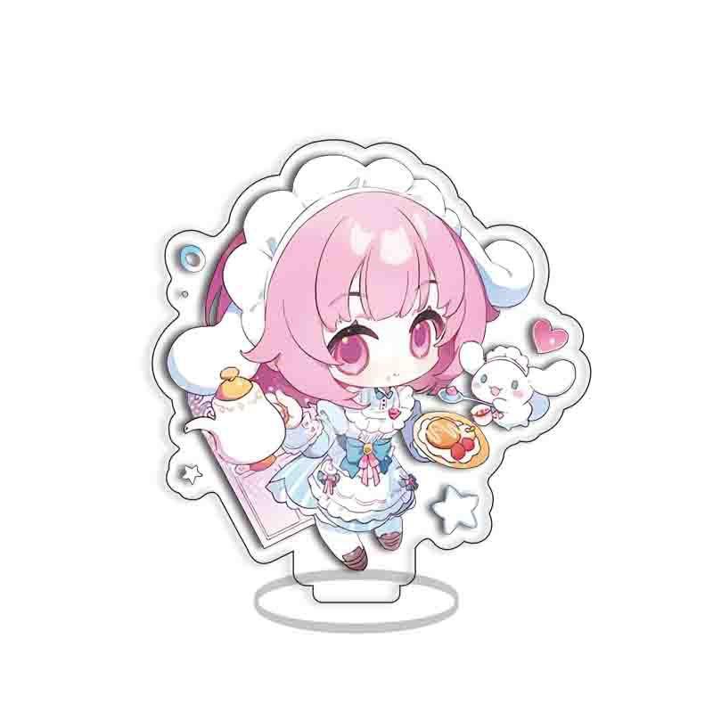 Layered World Project PJSK Acrylic Anime Standee 8cm - Cartoon Ornament Decoration