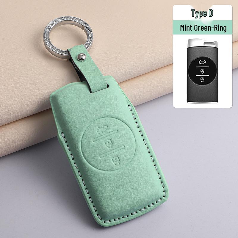 

Purple Macaron Key Cover for Tiggo 7/Xingtu TX - All-Inclusive Design for Moon/Lingyun Models