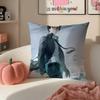 Fantasy Chinese Novel LLord of Mysteries Cushion Cover Pillowcase Short Plush Invisible zipper Room Sofa Cushion Cover