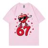 Day Six Seven Meme Graphic T Shirts Men Women Clothing Harajuku Y2k Oversized Tshirts Summer Casual Cotton Short Sleeve Tshirt