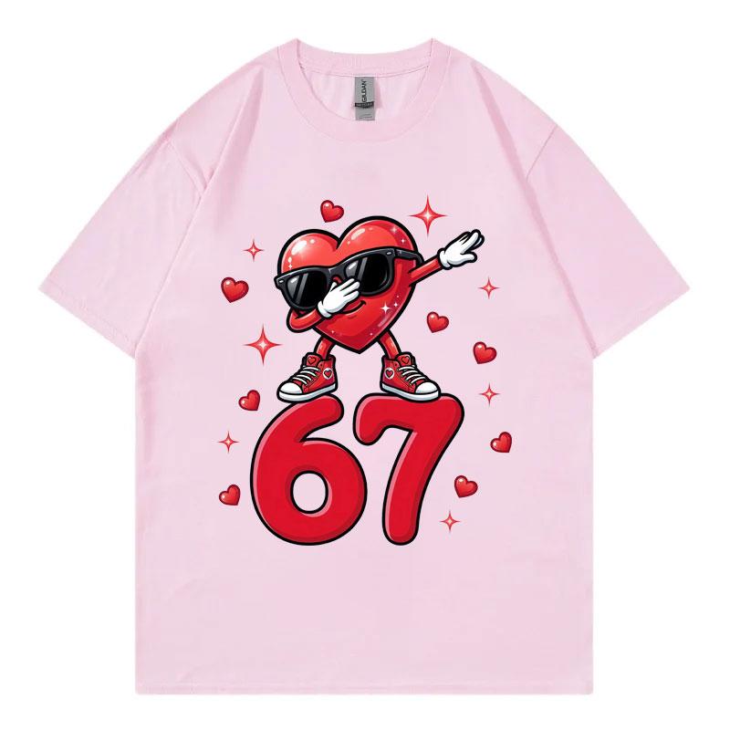 Day Six Seven Meme Graphic T Shirts Men Women Clothing Harajuku Y2k Oversized Tshirts Summer Casual Cotton Short Sleeve Tshirt