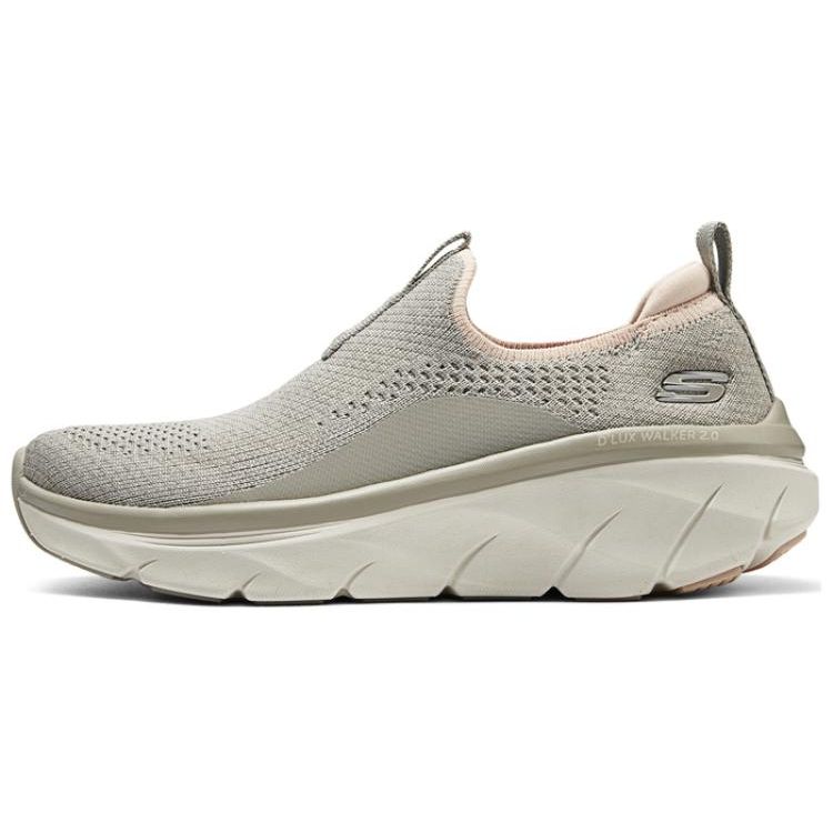 Skechers Sport Fabric Comfortable Soft Sole Shock Absorption Breathable Lightweight Wrap Low Top Casual Shoes Women sneaker 150092-TPPC 36.5