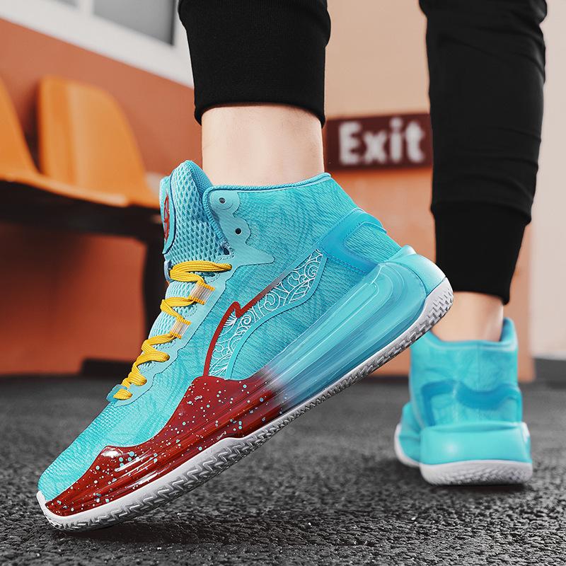 Blitz 8 Basketball Shoes Men's Sonic 12 Shoes Defender Actual Combat Teen Sneakers Women's Friction Sound Sneakers None