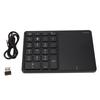 2 In 1 Wireless Number Pad Touchpad 22 Keys Wireless BT4.2 2.4G Type C Charging 500mAh Battery Numeric Keypad