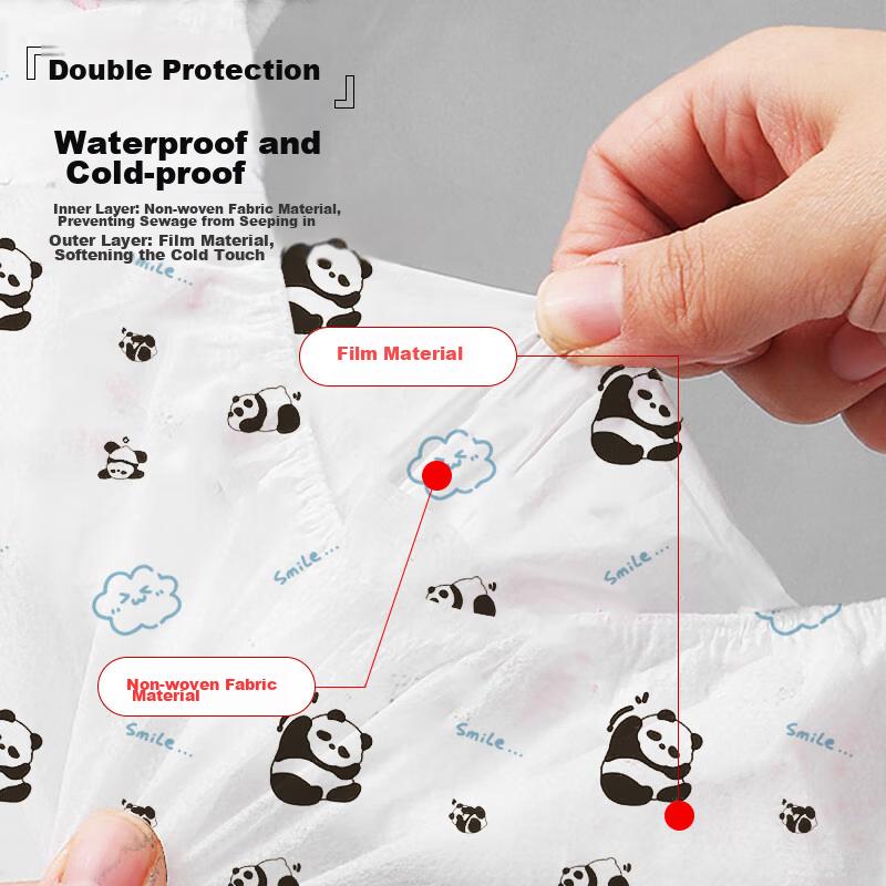 Right Away Disposable Toilet Seat Covers, Extra Large And Thick, Individually Wrapped, Double-Layered, Hotel Supplies Set