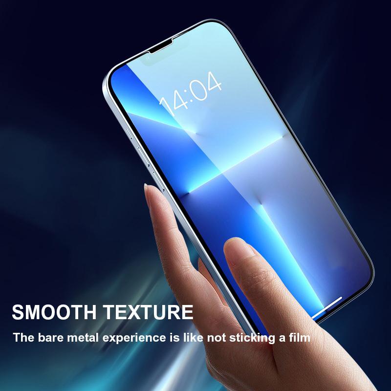 5pcs Vidro Temperado Para iPhone 17 16 15 14 13 12 11 Pro Max Protetor De Tela Para iPhone 12Mini  14 Plus 14Pro Vidro 16Pro 14Pro Vidro 16Pro Max