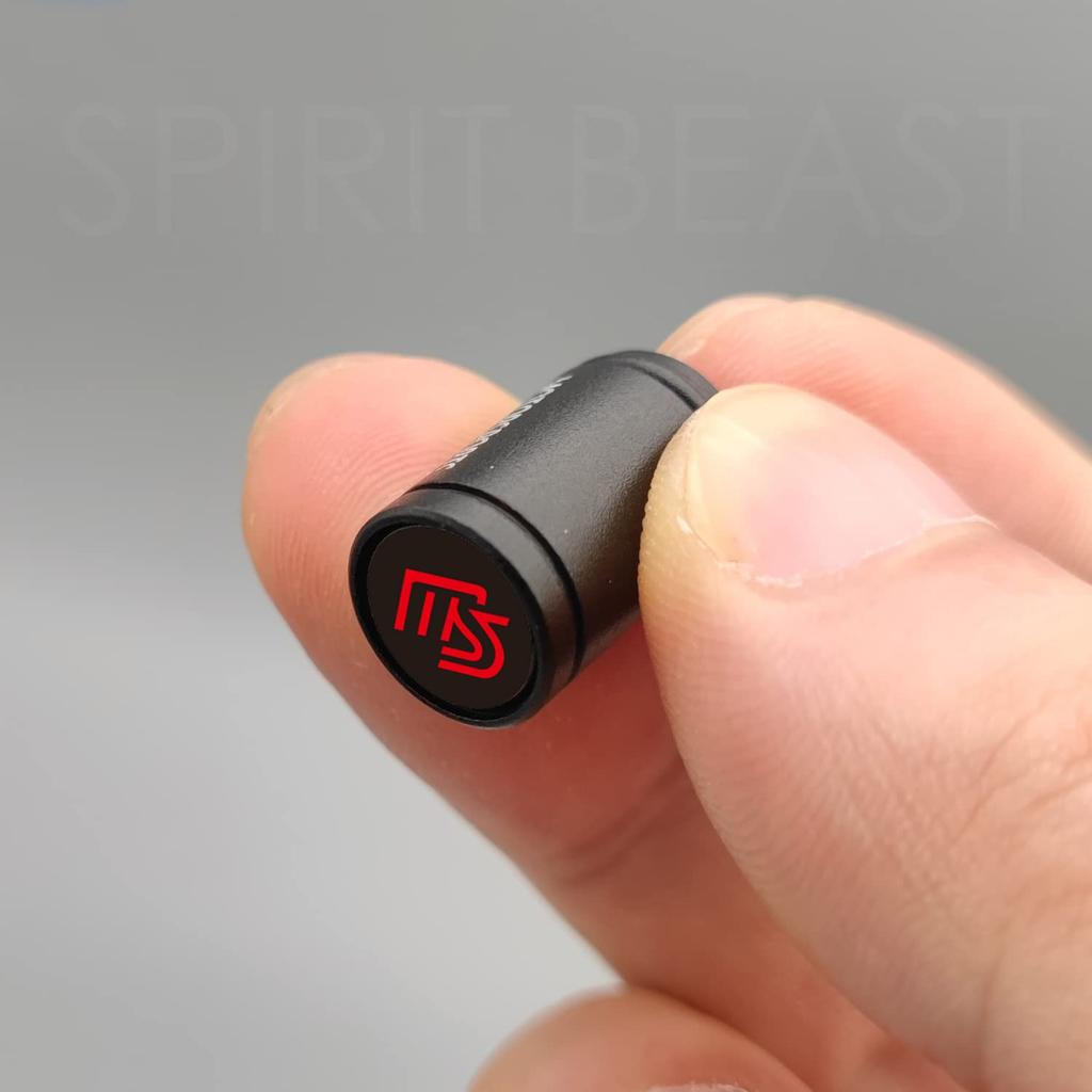 SPIRIT BEAST Air Valve Caps for Black Mazda, (MS)