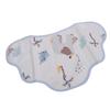 Baby Drool Bib Breathable Soft Cotton Drooling Bib Cotton Sweat Absorbent Burp Rag for Babies Type