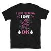Love My Grandkids Funny Cute Grandma Mom Humor T-Shirt