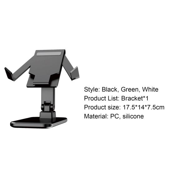 K322 Stand Foldable Convenient Universal Solid Color Mobile Phone Stand for Tablet