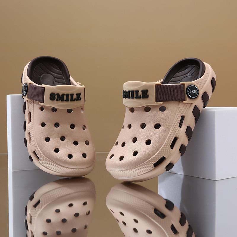 Eva Lightweight Breathable Childrens Hole Shoes For Boys Summer Casual Beach Sandals