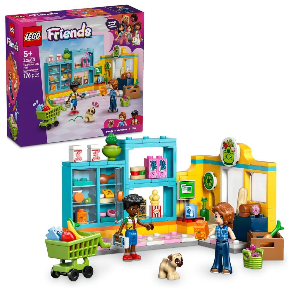 LEGO Friends Heartlake City Convenience Store Building Set Educational Toy for Kids Ages 5-8