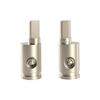 Heavy Duty Automotive Electrical Terminals 2Pair Coppers Cores Construction Amplifiers Compatibility