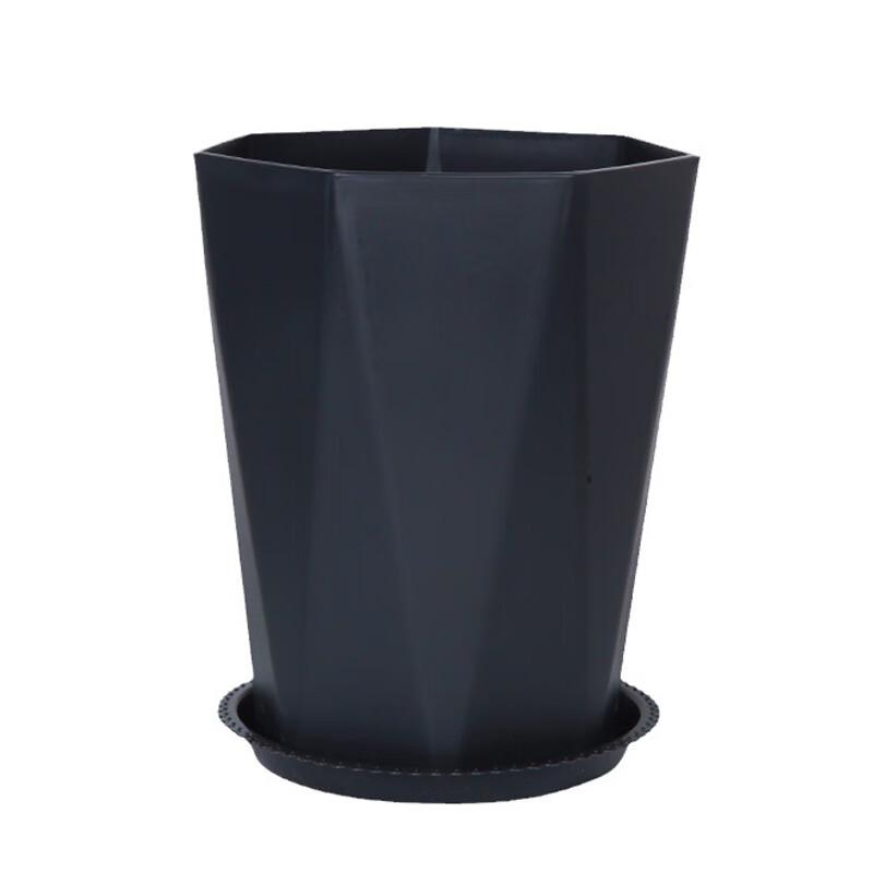 BEIERLAN FD06 Modern Plastic Planter with Tray