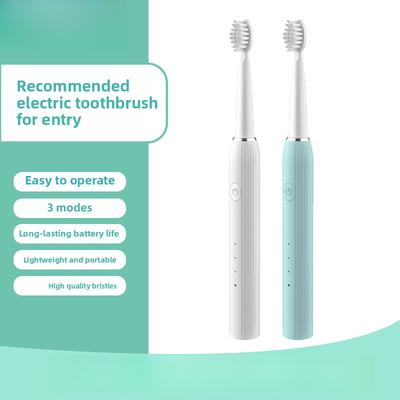 CH915 Minimal Sonic USB Elektrische Zahnbürste Ersatzbürstenkopf Vibration Erwachsener Student Einsteiger Neue Zahnbürste