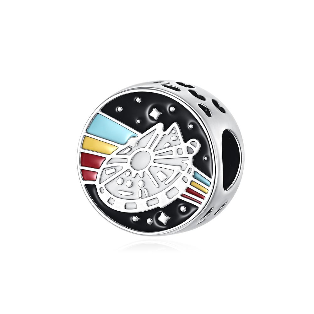 New 925 Silver musical instrument Charm Bead Earphone Guitar Piano Pendant Fit Original Bracelet Man Women DIY Jewelry Gift