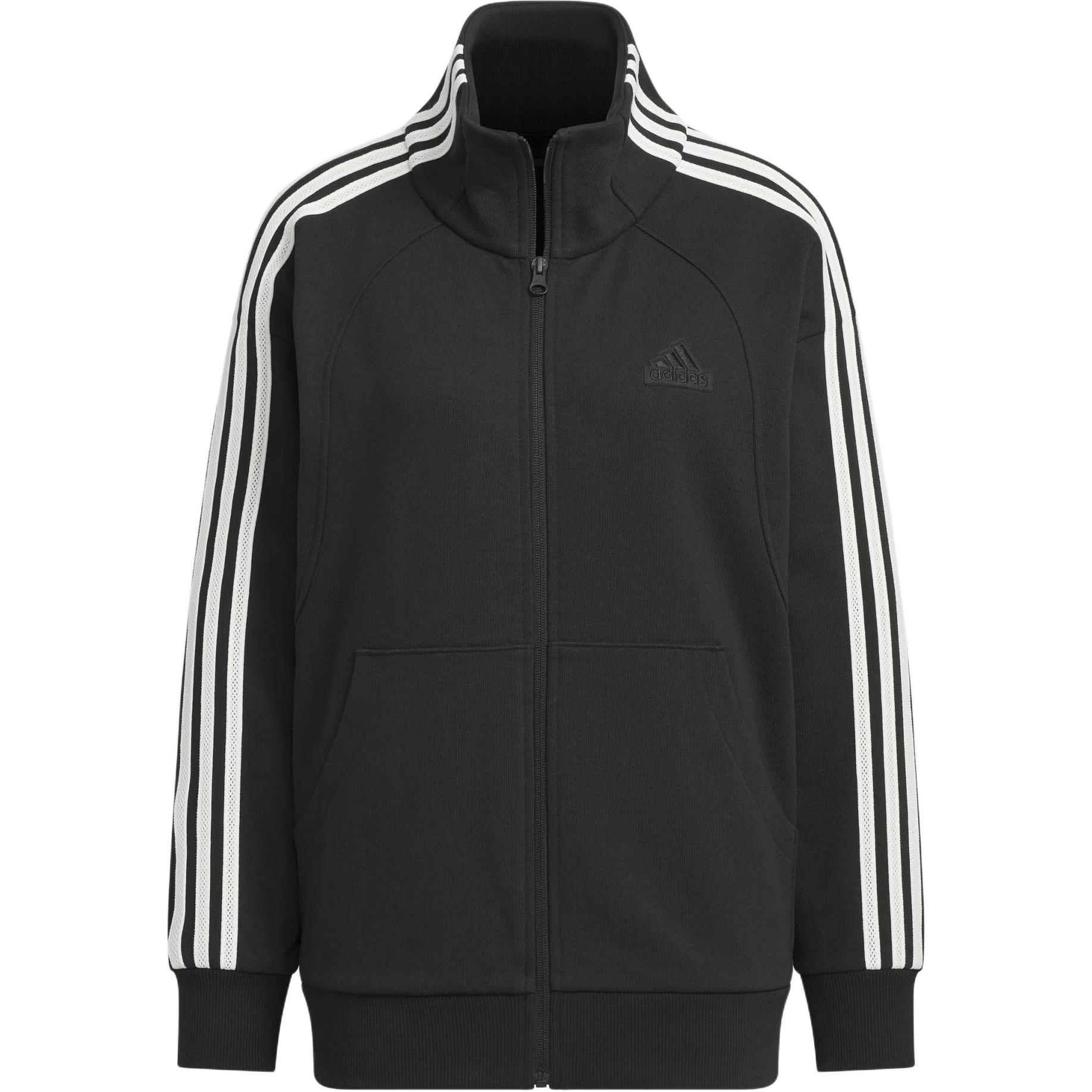 Adidas 3 Stripes Jacket Women s Black JN0759 S