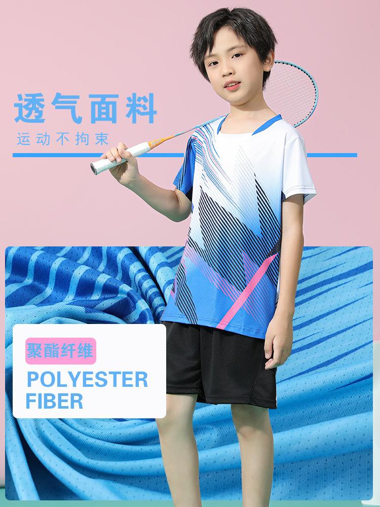 Children's Badminton Clothing, Table Tennis Clothing, Tennis Clothing Set, Boys' Sportswear, Girls' Quick-drying Training Clothing, Men's