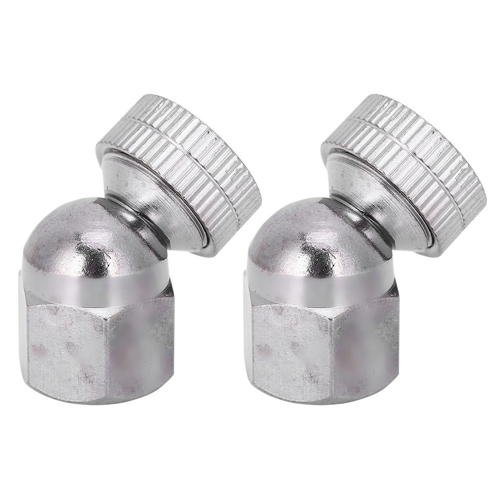 G3/8in Female Thread Stainless Steel 45 Degrees High Pressure Garden Water Irrigation Spray Head