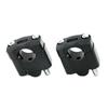 Black Handle Fat Bar Mount Clamps Riser 7/8" Handlebar for Dirt Bike Motocross