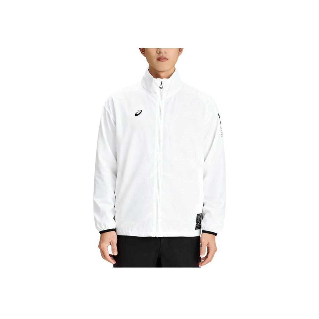 Asics Seria Lifestyle Sportowy Logo Wodoodporna Wiatroodporna Ciepła Kurtka z Długim Rękawem Męska Kurtka 2031F178-100