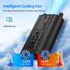 1500W Solar Inverter with LCD display,DC 12V To AC 110V  USB Type-C Portable Power Bank, Car Converter Vehicle-mounted Inverter