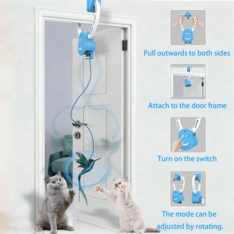 Interactives Hanging Electric with Automatic Motion and Moving Bird Kittens and Adult