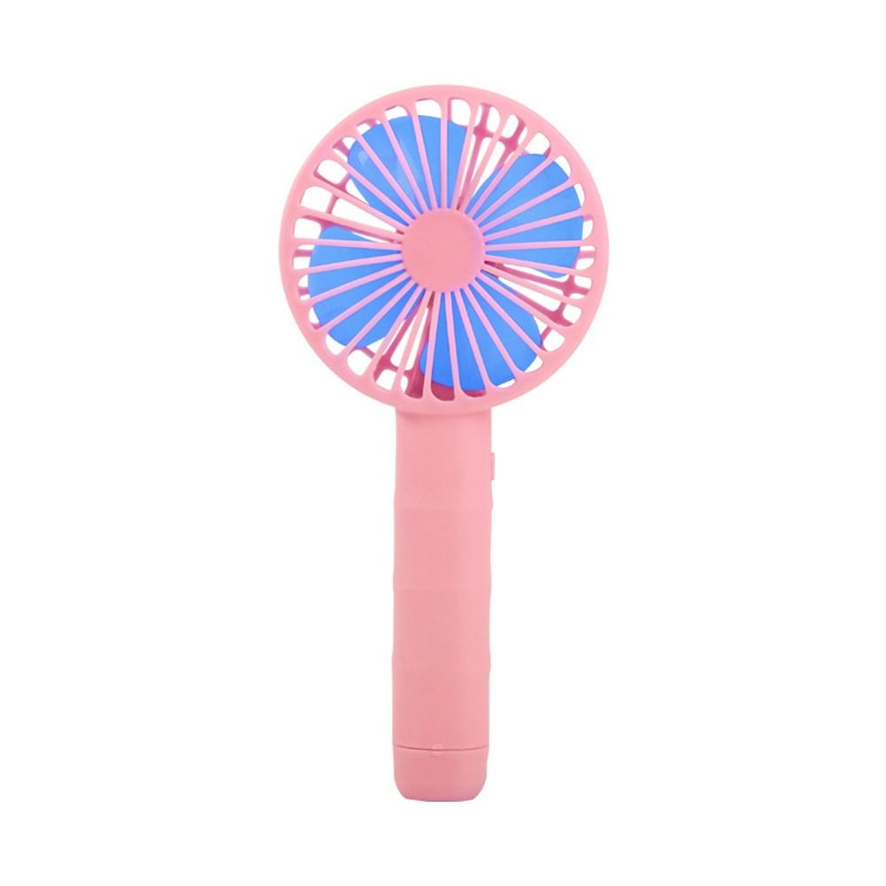 Portable Mini Fan Handheld Battery Powered Fan Desktop Air Cooler Outdoor Travel Hand Fan