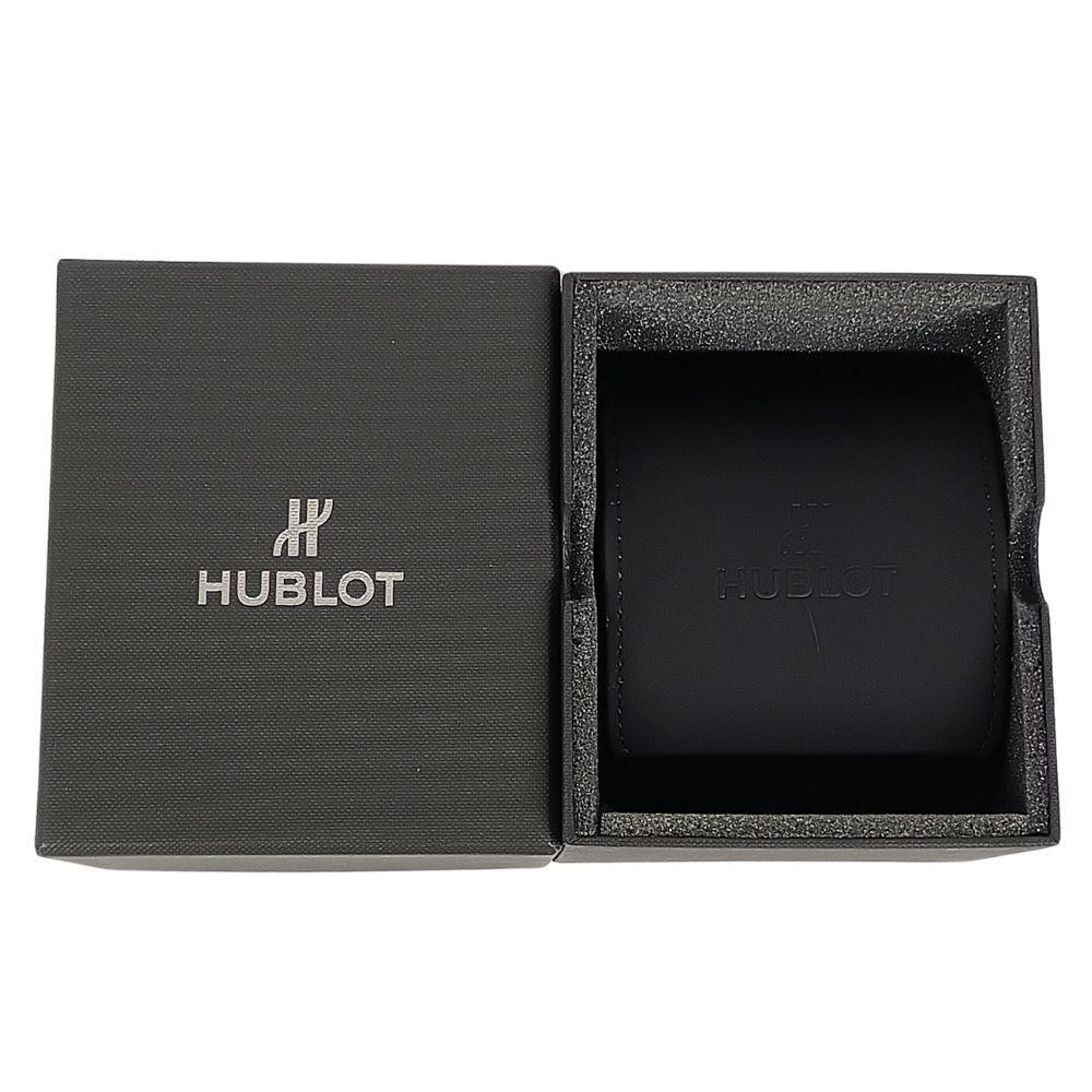 Used HUBLOT Travel case for watches Empty box Black Genuine product / H68